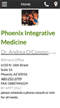 Mobile Screenshot of phoenixintegrativemedicine.com