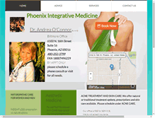 Tablet Screenshot of phoenixintegrativemedicine.com